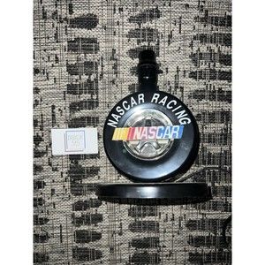 Vintage NASCAR Racing Lamp Tire Checkered Night Light Desk Lamp 1998